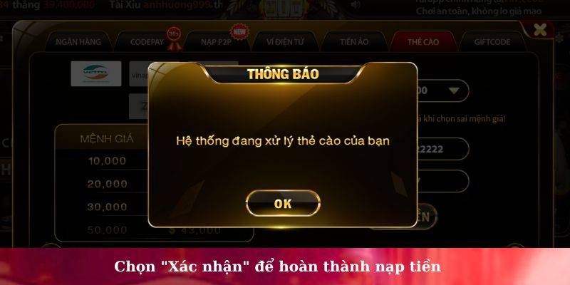 nạp tiền