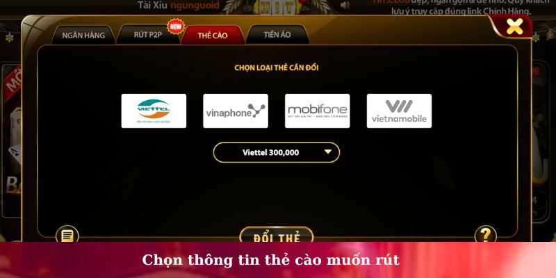 rút tiền