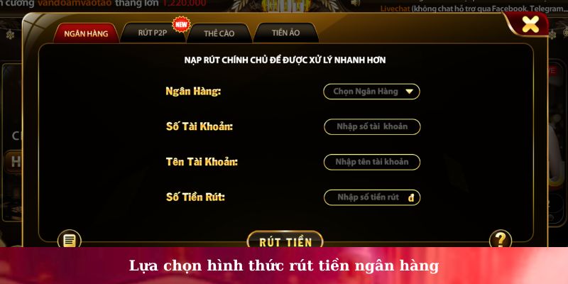 rút tiền