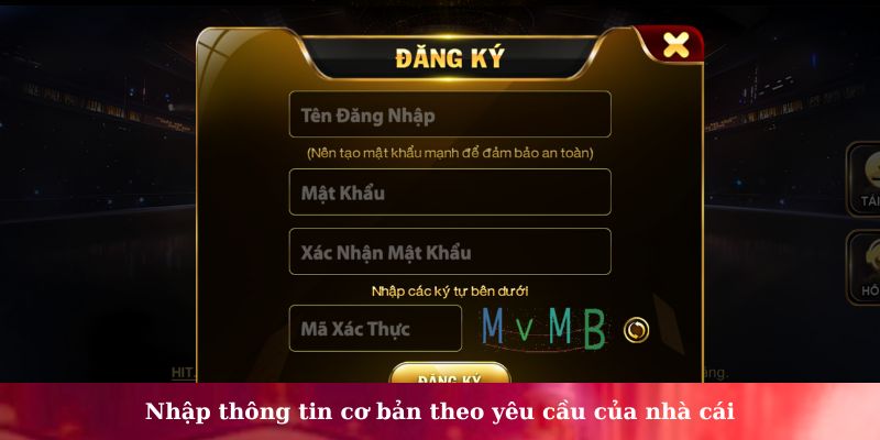 Đăng ký Hitclub