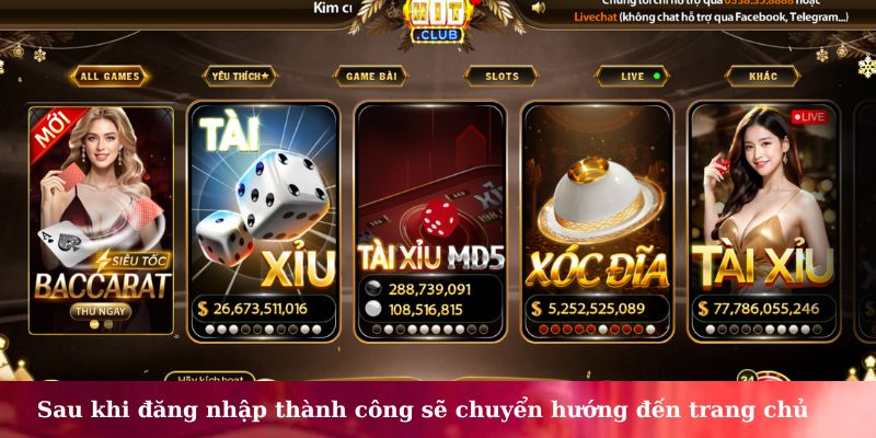 đăng nhập Hitclub